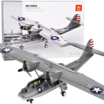 Techninis lėktuvo modelis PBY-5A Catalina, 364 dalys