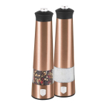 Berlinger Haus elektrinių pipirų ir druskos malūnėlių rinkinys Rose Gold Collection BH9500, 2 dalių