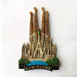 1 vnt Pasaulio Paveldo Ispanija Barselona Sagrada Familia Magnetinis Lipdukas
