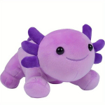 Aksolotlio mink&scaron;tas pagalvės žaislas, Violetinė