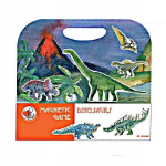 Egmont Toys Magnetinė dėlionė su dinozaurais, 46 elementai, vaikams nuo 3 metų