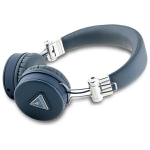 Guess słuchawki nauszne Bluetooth ENC  GUBH70PGTSPSB niebieski|blue Grained Classic Round Shape