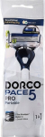 Dorco Pace 5 Pro skustuvas, 1 vnt.