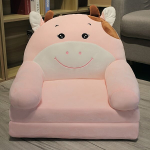 Vaiki&scaron;ka mink&scaron;ta sulankstoma sofa, rožinis