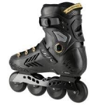 Riedučiai Nils Extreme Slalom NA20002, juodi/auksiniai