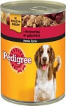 Pedigree konservai &scaron;unims su jautiena, 1200 g