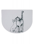 Trixie kilimėlis dubenėliams Pussy Cat​