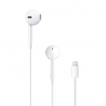 Ausinės Apple EarPods su Lightning jungtimi, baltos spalvos