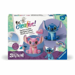 Be Creative Figurines Stitch, 5 objects to make in plaster, Relaxing and creative activity, From 7 years old, 23877, Ravensburge