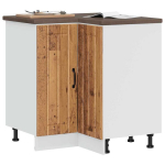 Virtuvės kampinė spintelė lucca old wood engineered wood