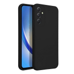 Silikoninis dėklas, skirtas Samsung Galaxy A56 5G, juodas