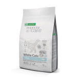 Nature's Protection Superior Care visų veislių suaugusių baltakailių kačių, sausas begrūdis pa&scaron;aras su silke, 1,5kg