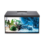 Akvariumas Aquael Leddy 75 Day&Night Biofs 2.0 105L, juodas, su įranga