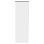 Naktinis roletas baltos spalvos 40x130 cm audinio plotis 35,7cm