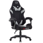 Žaidimų kėdė žaidėjams EXTREME XTR Light Gray i&scaron; audinio