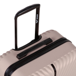 WINGS SKYLARK 003 + SWAN &ndash; kuprinė 40&times;25&times;12 cm ir kabinos lagaminas 55&times;38&times;23 cm, ABS+, 360&deg; ratukai
