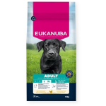 Eukanuba Life Care Large Adult sausas maistas didelių veislių &scaron;unims su vi&scaron;tiena, 15 kg