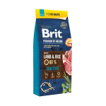 Brit Premium by Nature Sensitive Lamb and Rice, 15 kg + 3 kg