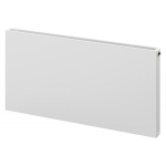 Radiatorius Mexen Flat CCF21, 300 x 1400 mm, pajungimas i&scaron; apačios per vidurį, 883 W, baltas