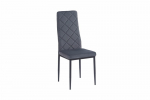 Kėdė Marko-2 Rhombi, velvet, pilka