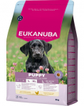 Eukanuba Life Care Large Puppy sausas maistas didelių veislių &scaron;uniukams su vi&scaron;tiena, 3 kg