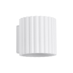 Sollux Lighting sieninis &scaron;viestuvas Aura, baltas