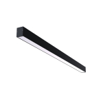 Cl Office Led Pro120 31w 4000k juodas lubinis &scaron;viestuvas