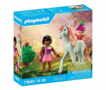 PLAYMOBIL - Collectible Unicorn: Sky Rose with Fairy (71841)