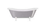 Vonia Besco Amelia Glam 190, Silver+White (be sifono, su persipylimo skyle)