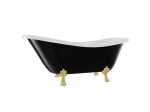 Vonia Besco Otylia B&W 160, Black/White+Gold (be sifono, su persipylimo skyle)