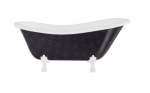 Vonia Besco Otylia Glam 160, Graphite+White (be sifono, be persipylimo skylės)