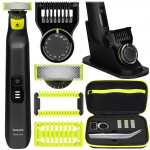 Barzdaskutė "Philips OneBlade Pro 360" skustuvas QP6542/15 + dėklas + stovas PRO