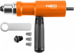 Adapter kniedžių kniedėms su suktuvu