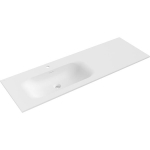 Praustuvas Mexen Vela, Left, 141 x 46,5 cm, White matt
