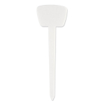 Lentelės augalų žymėjimui Bradas, 13x4cm, 10 vnt., white