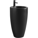Laisvai pastatomas praustuvas Mexen Alona, 50 x 50 cm, Black matt