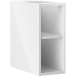 Mexen Box-A spintelė su lentyna, 20 cm, White glossy