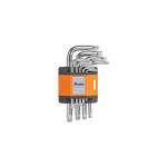 Bradas Torx raktų rinkinys T10&ndash;T50, 9 vnt., trumpi