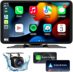 7 colių belaidis &bdquo;CarPlay&ldquo; ekranas automobiliams
