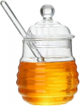 Stiklinis medaus indelis (250 ml)