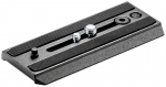 Manfrotto 500plong greito atjungimo plok&scaron;telė, juoda, 12x5cm, 80g