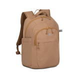 Rivacase Kuprinė Aviva 14" 5432BEIGE, 16L, 510g, atsparus vandeniui, 2 &scaron;oniniai ki&scaron;eniai, organizatoriaus panelė