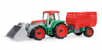 Traktors ar piekabi LENA Truxx 55 cm kastē