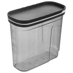 Birių produktų talpykla su dozatoriumi pilka Orion Grey 18 l