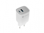 Natec 30w Gan įkroviklis Usb-a/usb-c su dėklu Iphone