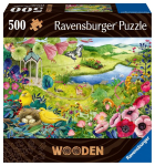 Ravensburger Mediniai Dėlionės "laukinis Sodas" 500 Detalių