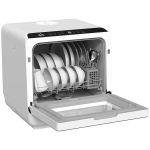Mini indaplovė 6 l, 5 programos, LED, balta