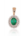 Auksinis pakabukas su deimantais Diamond Sky "Sofia X" DS01K050
