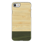 Man & Wood natūralios medienos dėklas Apple iPhone 7 &ndash; eleganti&scaron;ka ruda apsauga