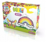 Meli Minis Rainbow 2w1 statybiniai blokeliai, 500 vnt.